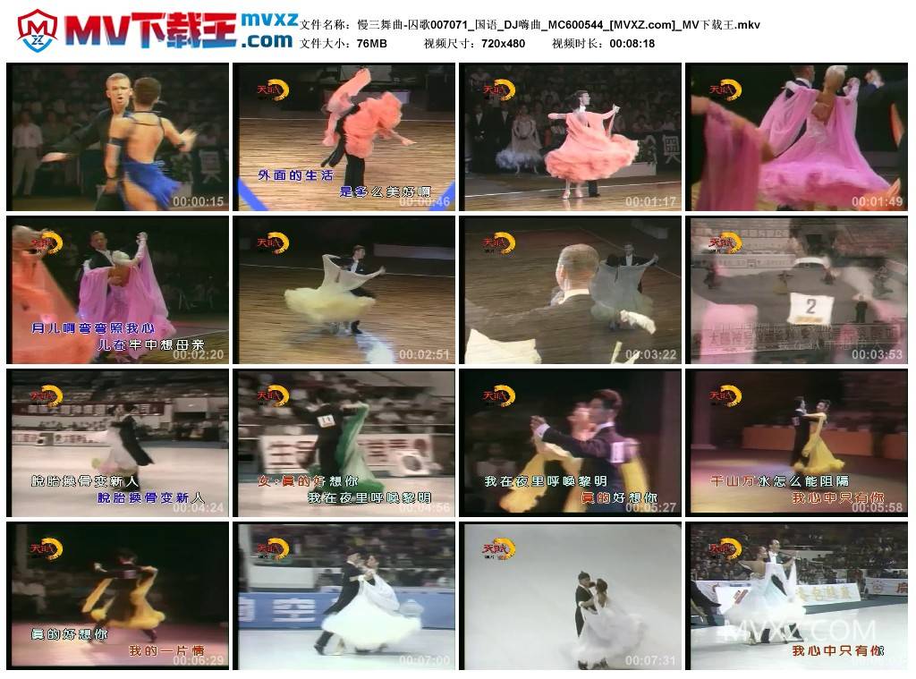 慢三舞曲-囚歌007071_国语_DJ嗨曲_MC600544